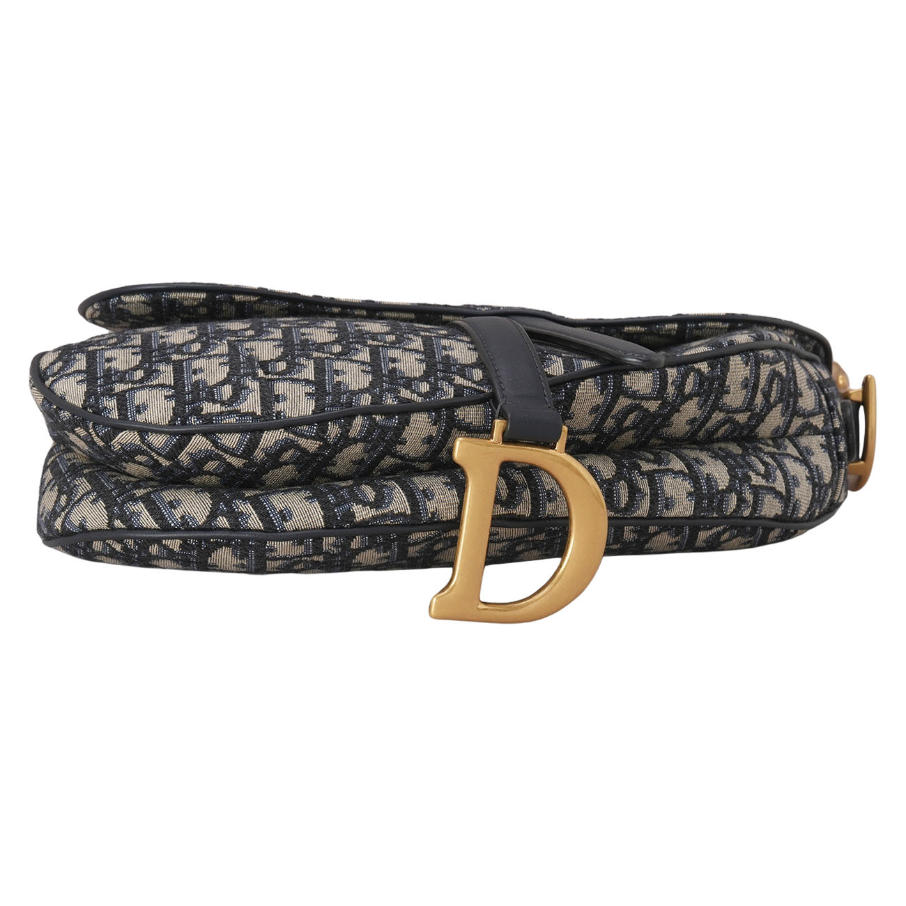 CHRISTIAN DIOR(USED)디올 오블리크 새들백 미듐 & 스트랩